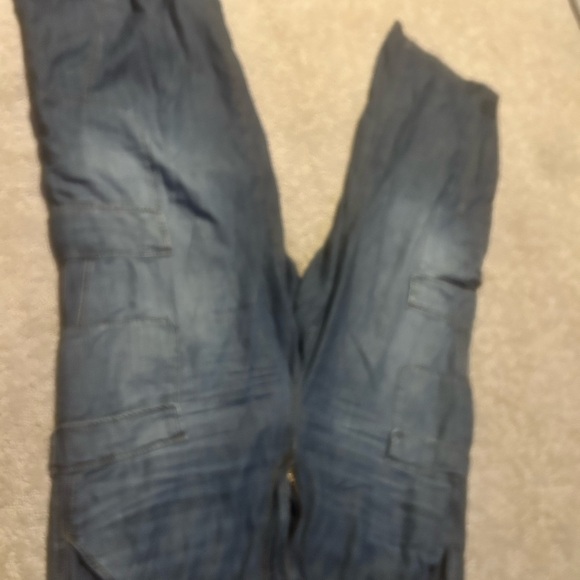 torrid Washed Blue Wide Leg Jeans - Picture 3 of 3